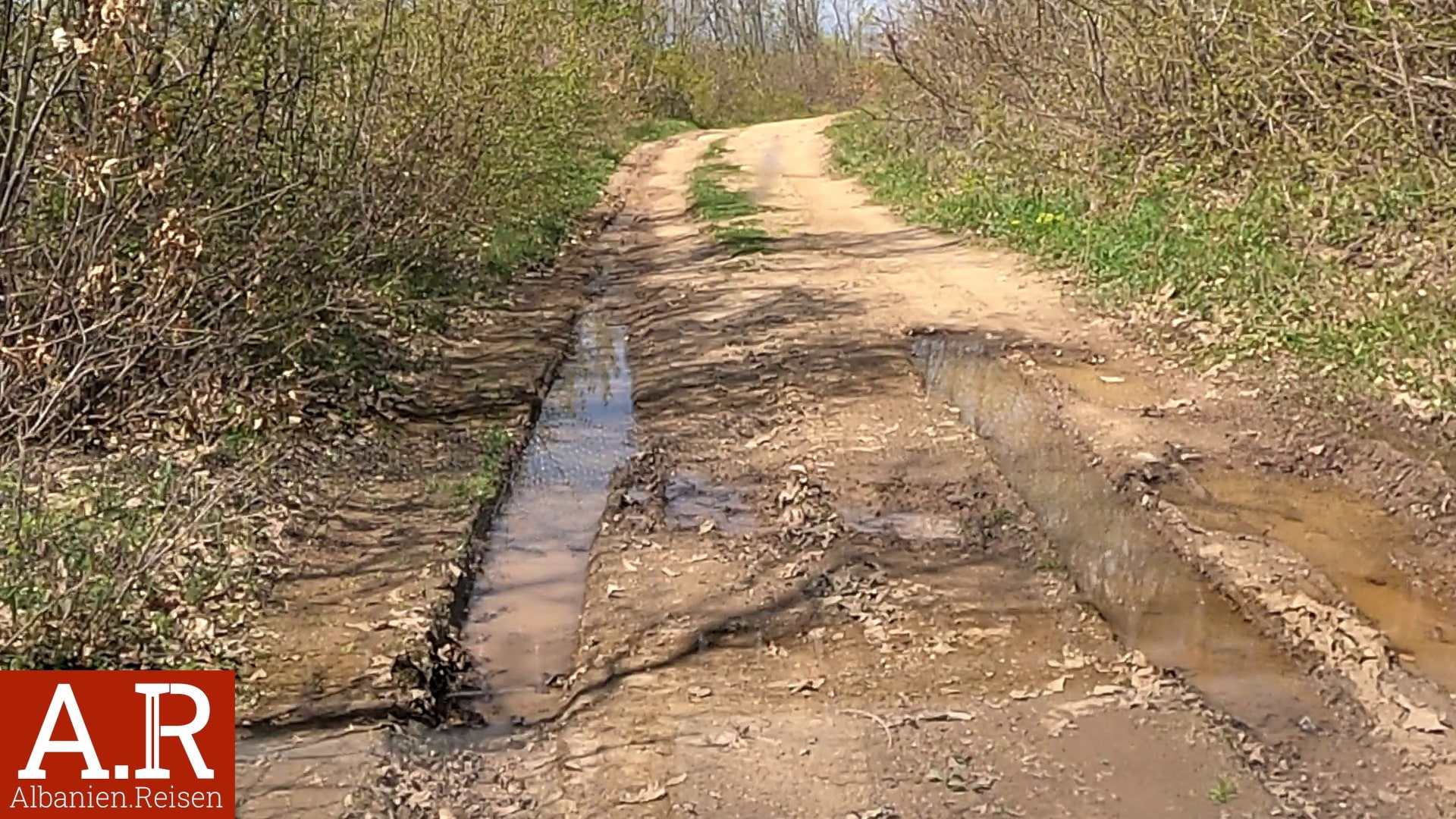 Anfahrt Kalaja e Vuçakut